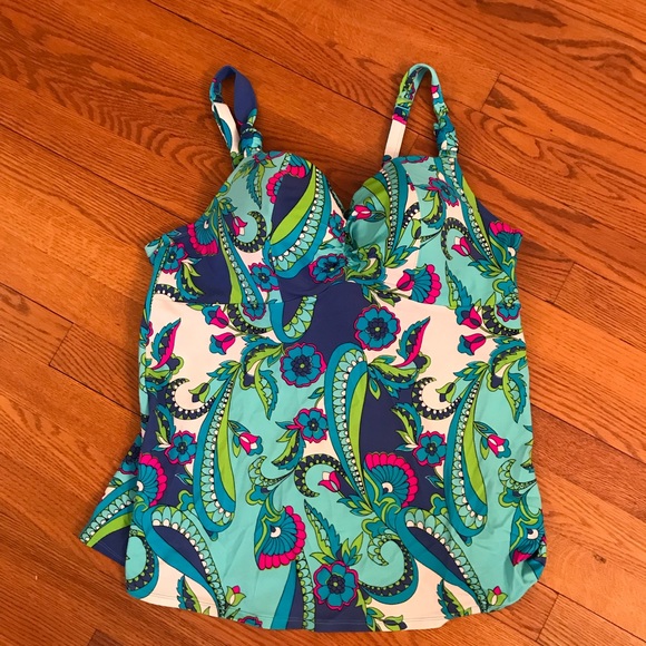 lane bryant bathing suit tops